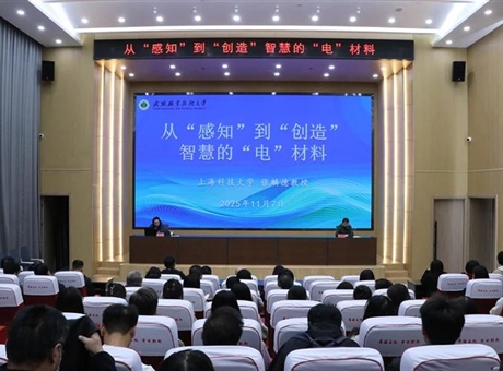 上?？萍即髮W(xué)張麟德教授應(yīng)邀來校作專題學(xué)術(shù)報(bào)告